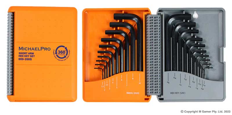Metric & Imperial Short Arm Hex Key Set